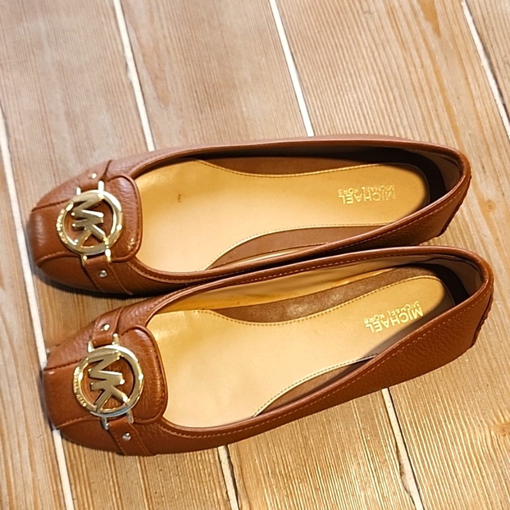 Michael Kors Women's Lillie Moccasin Flats Brown